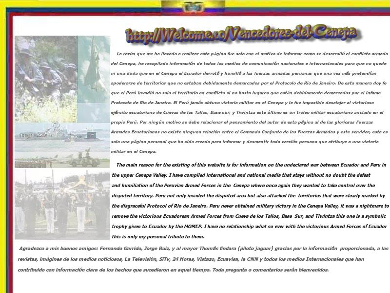 http://Welcome.to/Vencedores-del-Cenepa